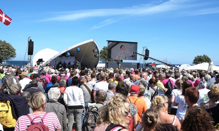 Digital kommunikation på folkemødet på Bornholm