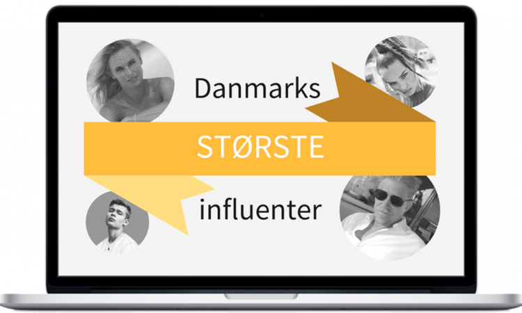 Danmarks største influencers