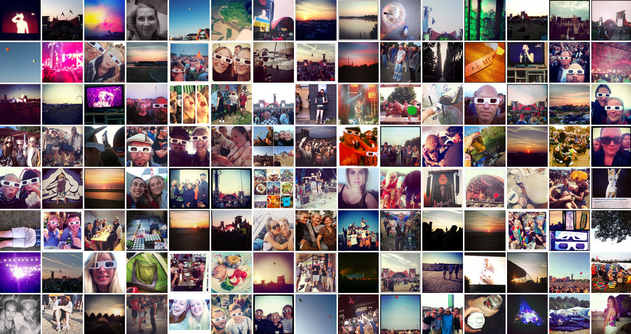 Instagram amok på årets Roskilde Festival #rf13