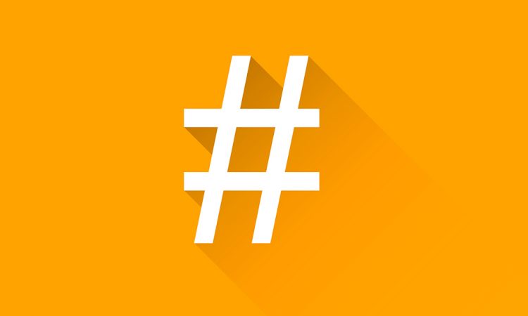 populære hashtags