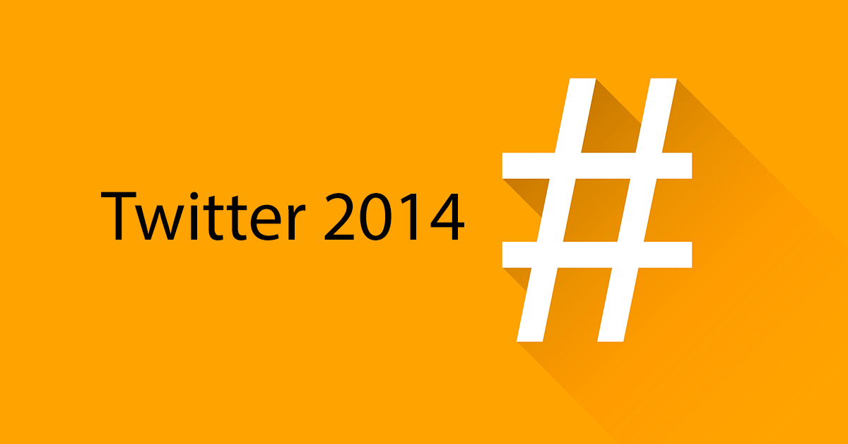 Danske Twitter hashtags 2014